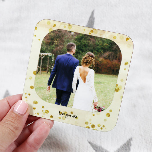 Personalised Message Coaster