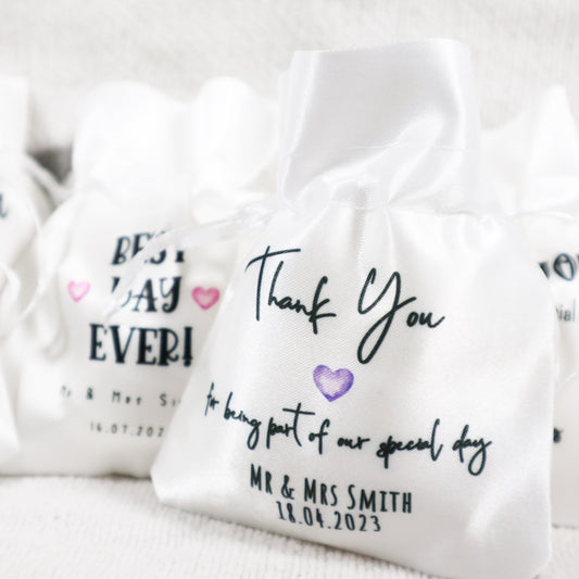 "Thank You" - Wedding Favour Gift Bags