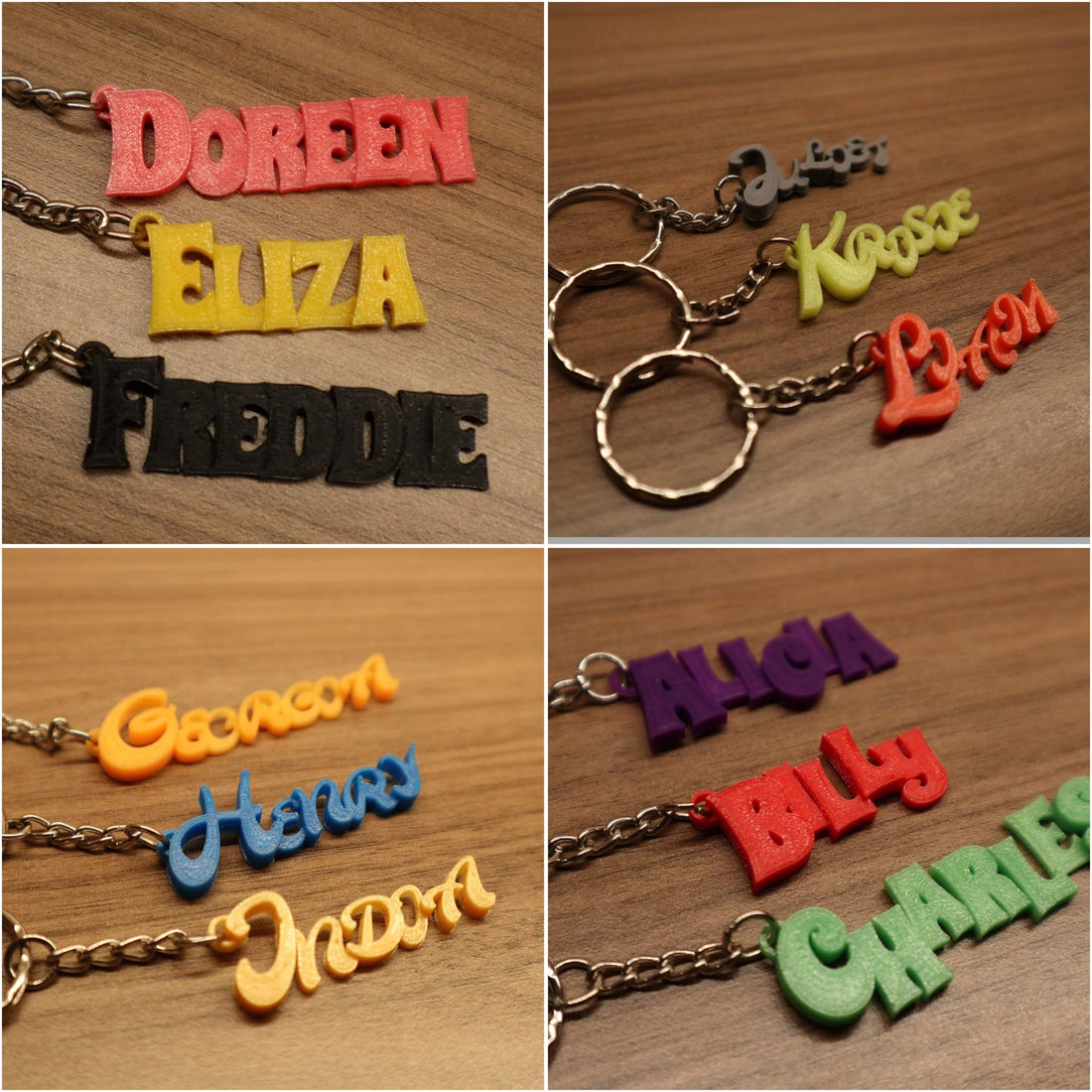 3D printed keyrings now available 🔑