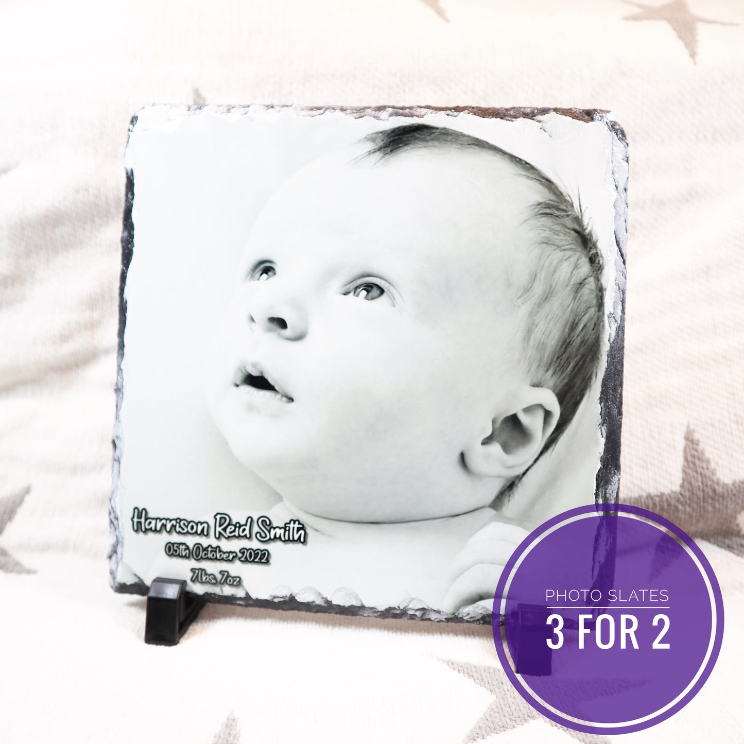 New Arrival Personalised Photo Slate