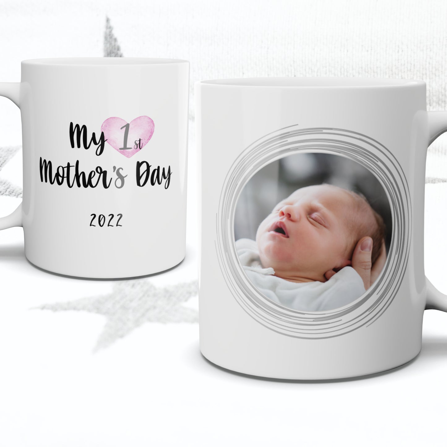 My 1st Mother's Day - Personalised Photo Mug