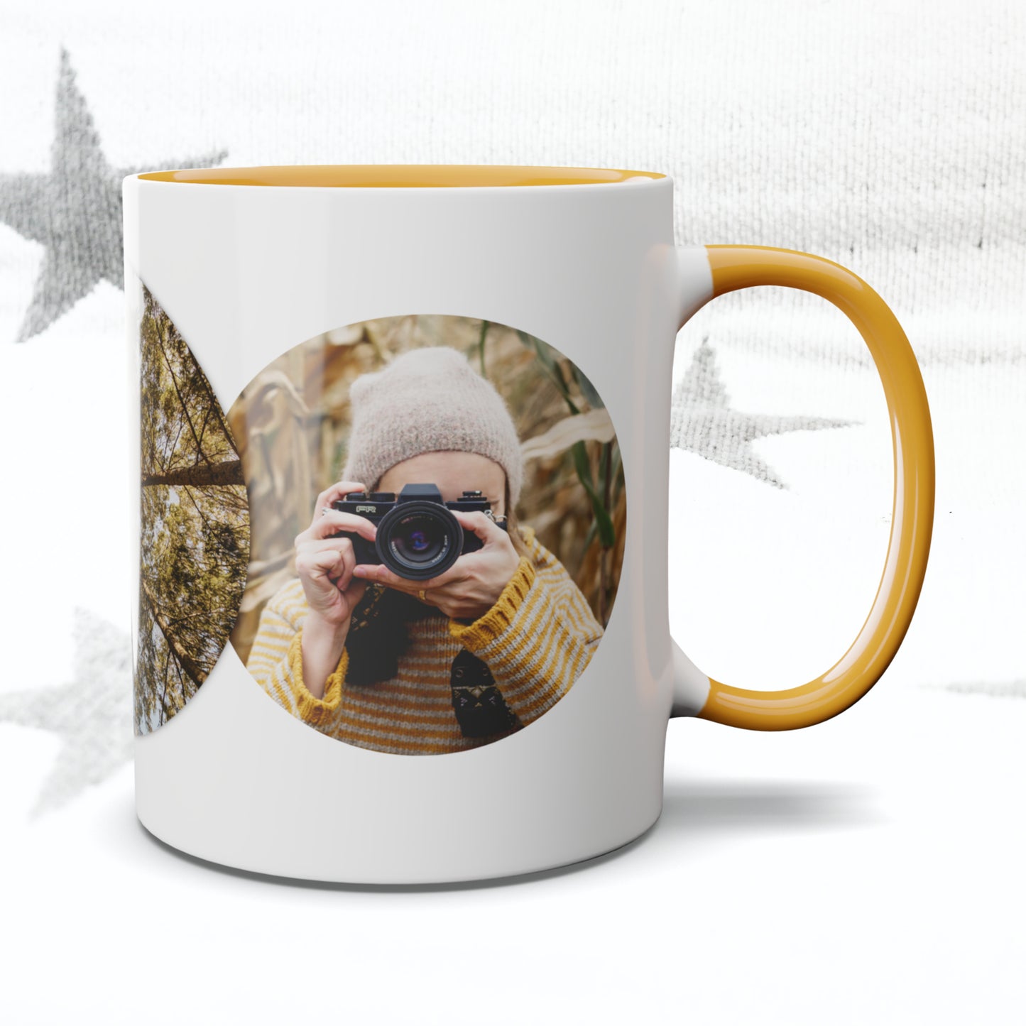 3 Circles Photo Mug