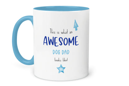 Awesome Dog Dad Mug