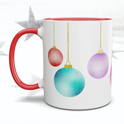 Christmas Baubles Mug