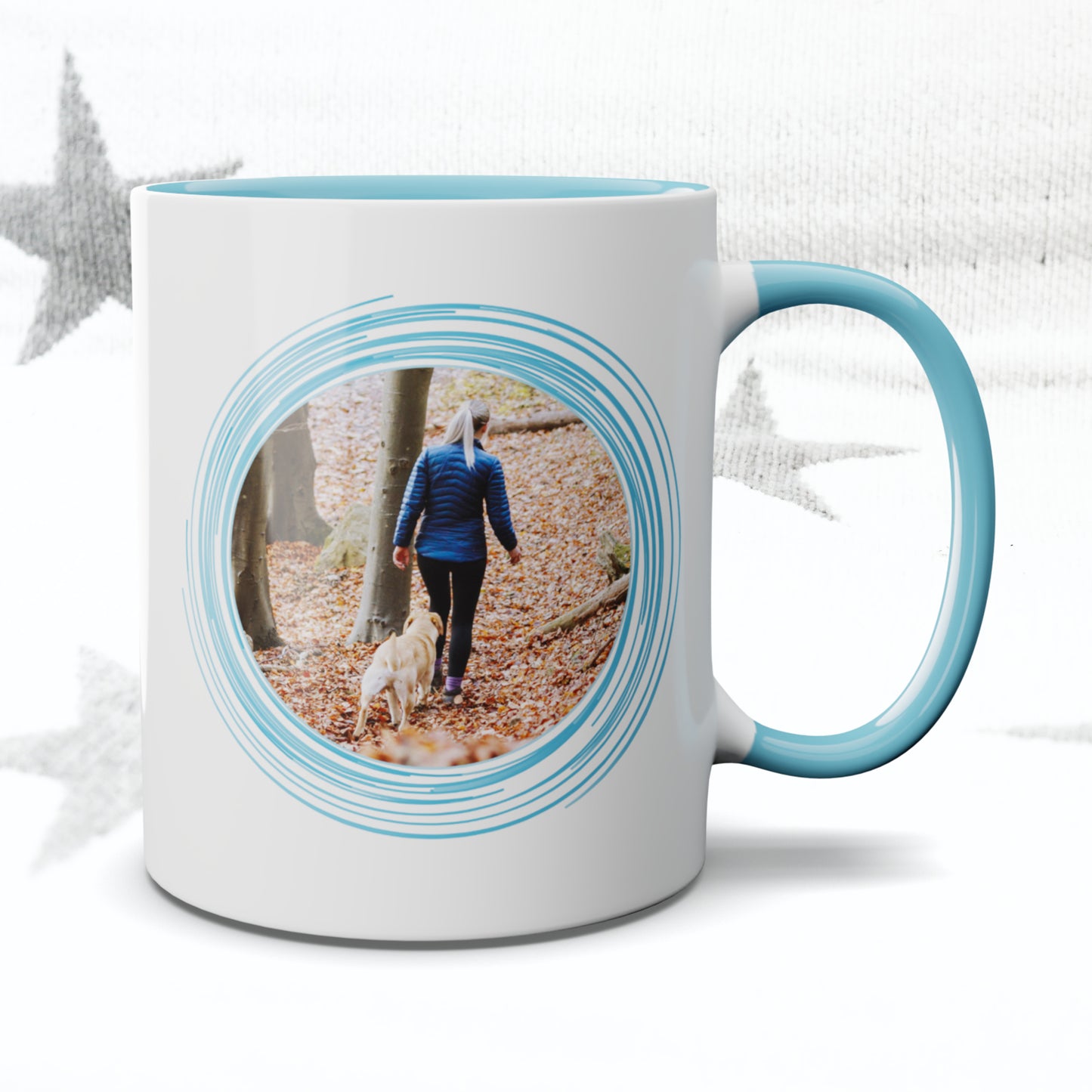 Living My Best Dog Mama Life Photo Mug