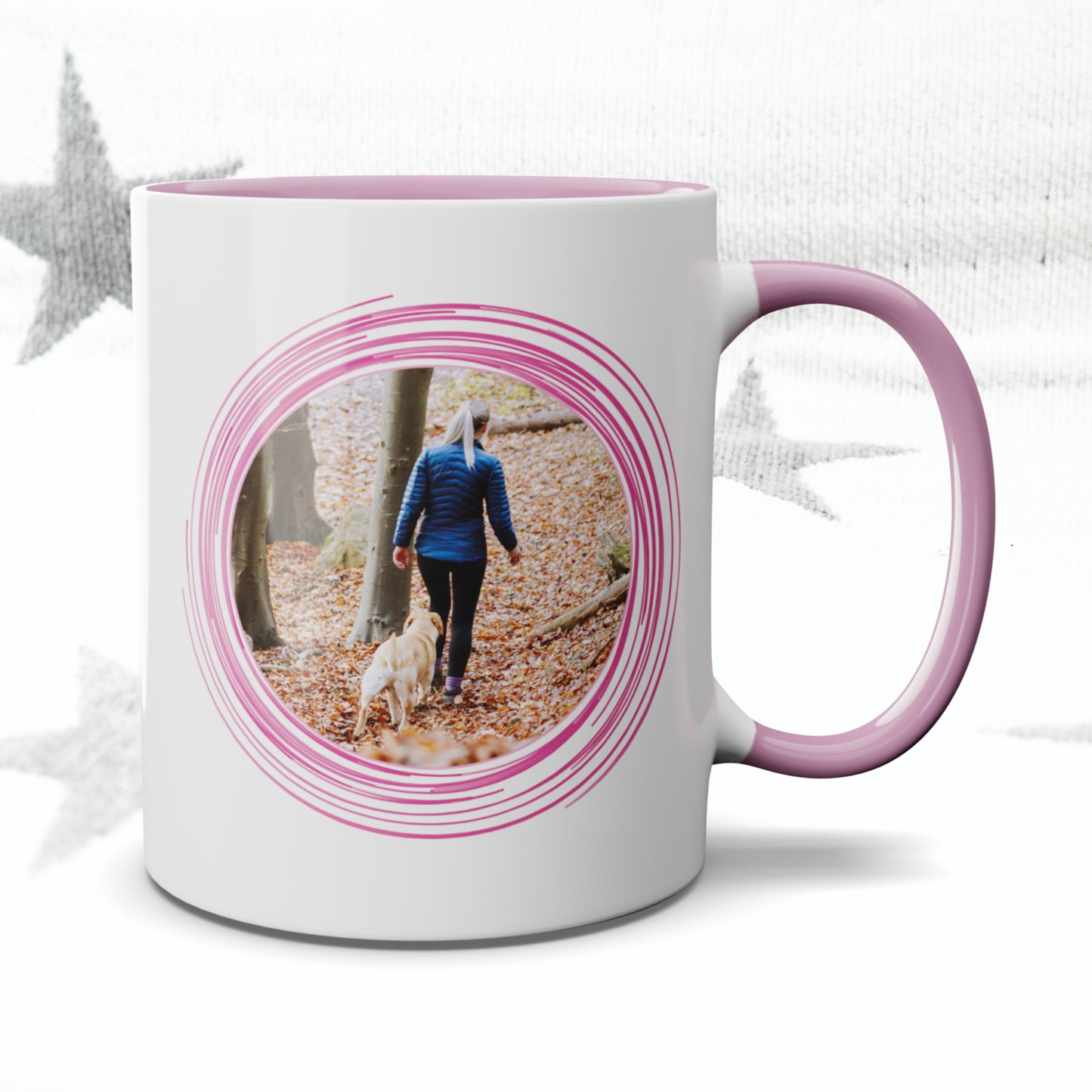 Living My Best Dog Mama Life Photo Mug