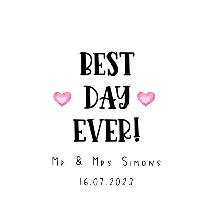 "Best Day Ever" - Wedding Favour Gift Bags