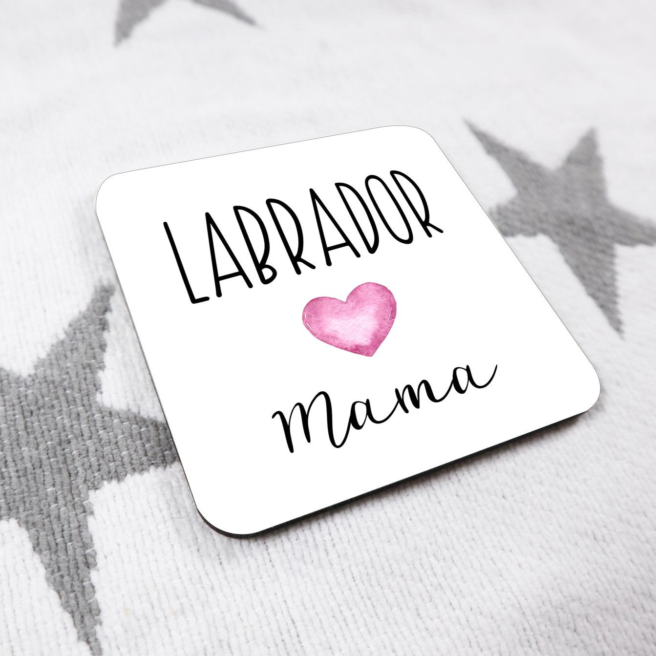 Dog Breed Mama Coaster