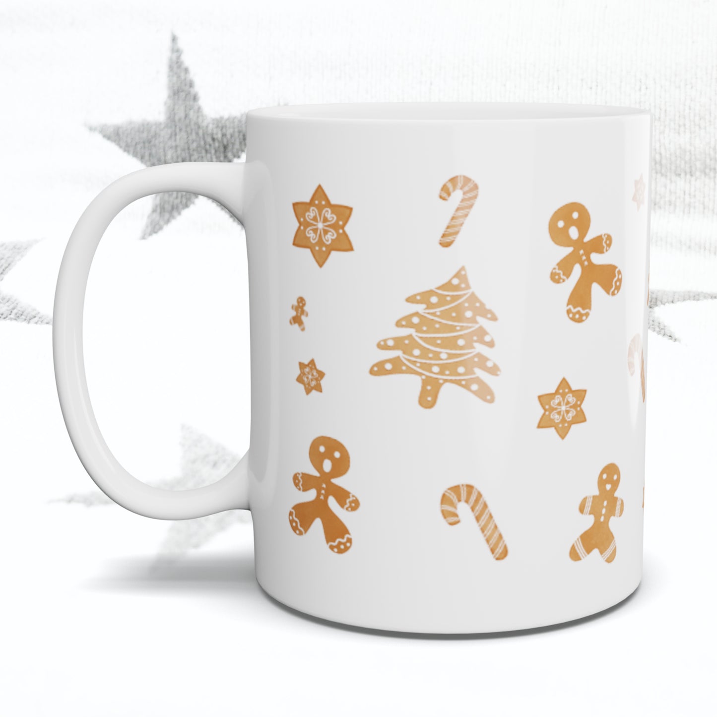 Gingerbread Christmas Mug