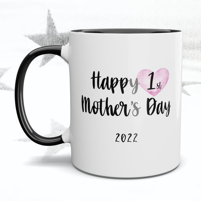 Happy 1st Mother's Day - Personalised Photo Mug