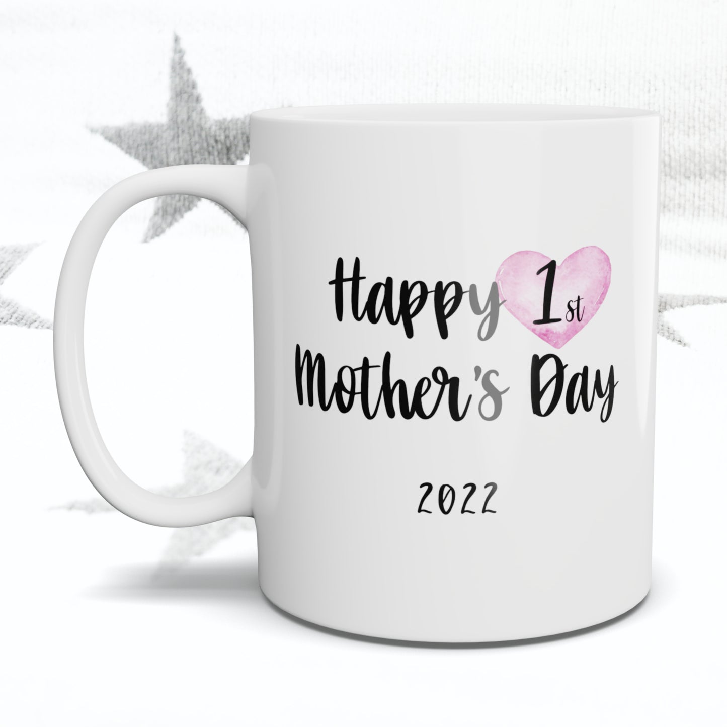 Happy 1st Mother's Day - Personalised Photo Mug