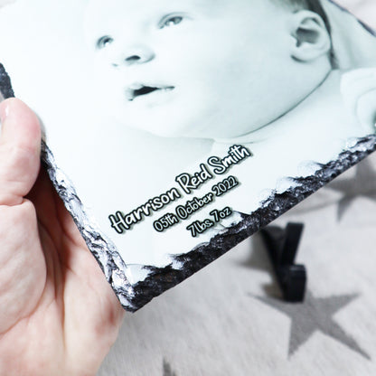 New Arrival Personalised Photo Slate