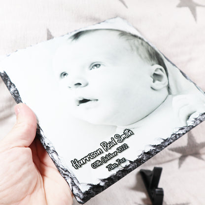 New Arrival Personalised Photo Slate