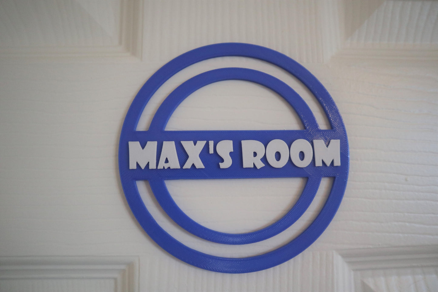 3D Printed Circle Door Sign