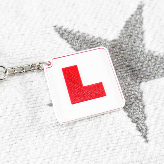 Learner Plate Keyring