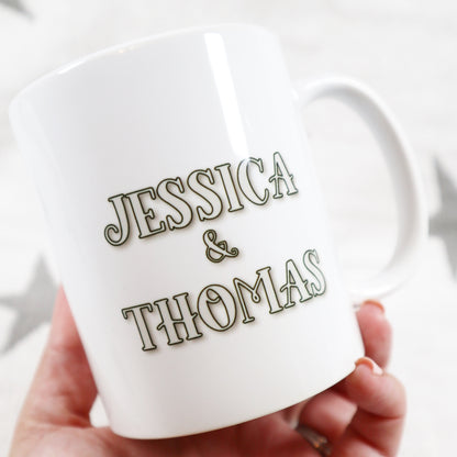 Personalised Photo & Name Mug