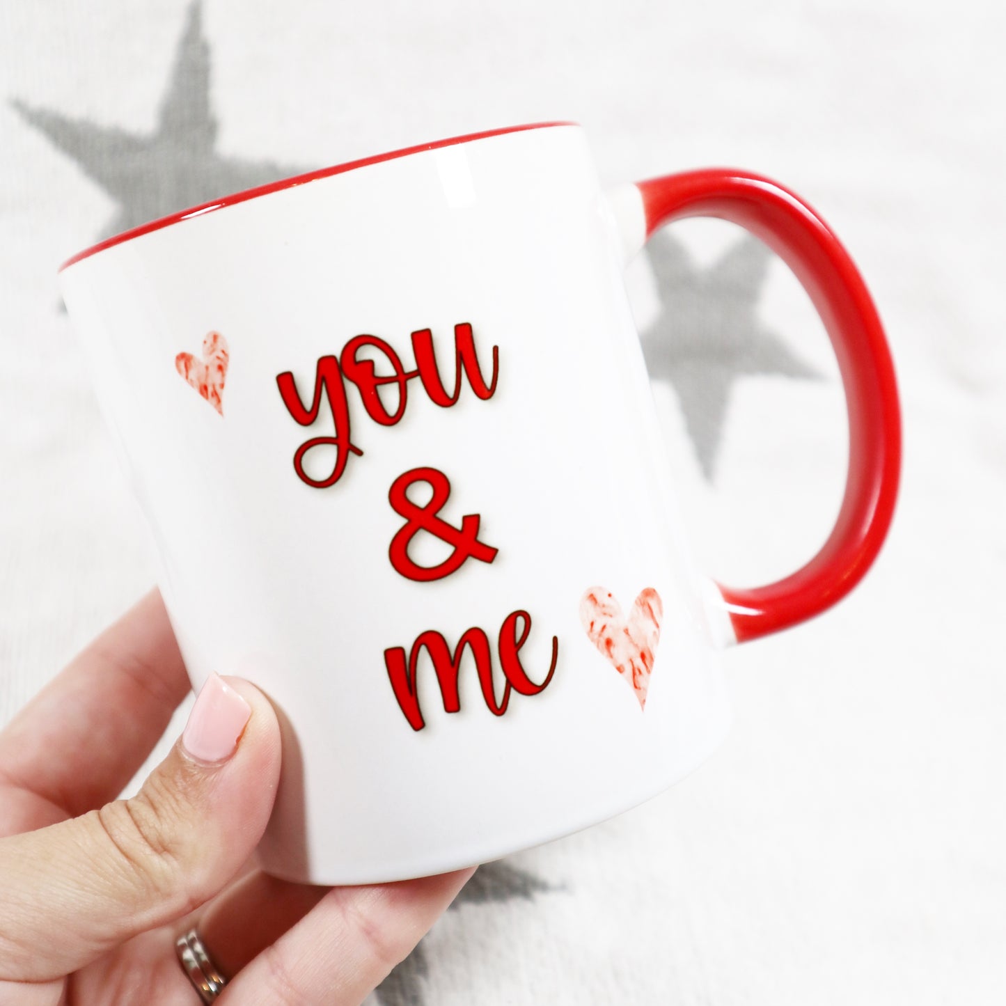 You & Me Personalised Photo Mug