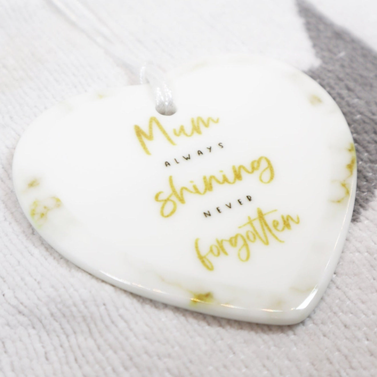 Always shining, never forgotten - Ceramic Decoration