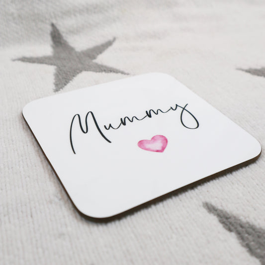 "Mummy" Personalised Coaster