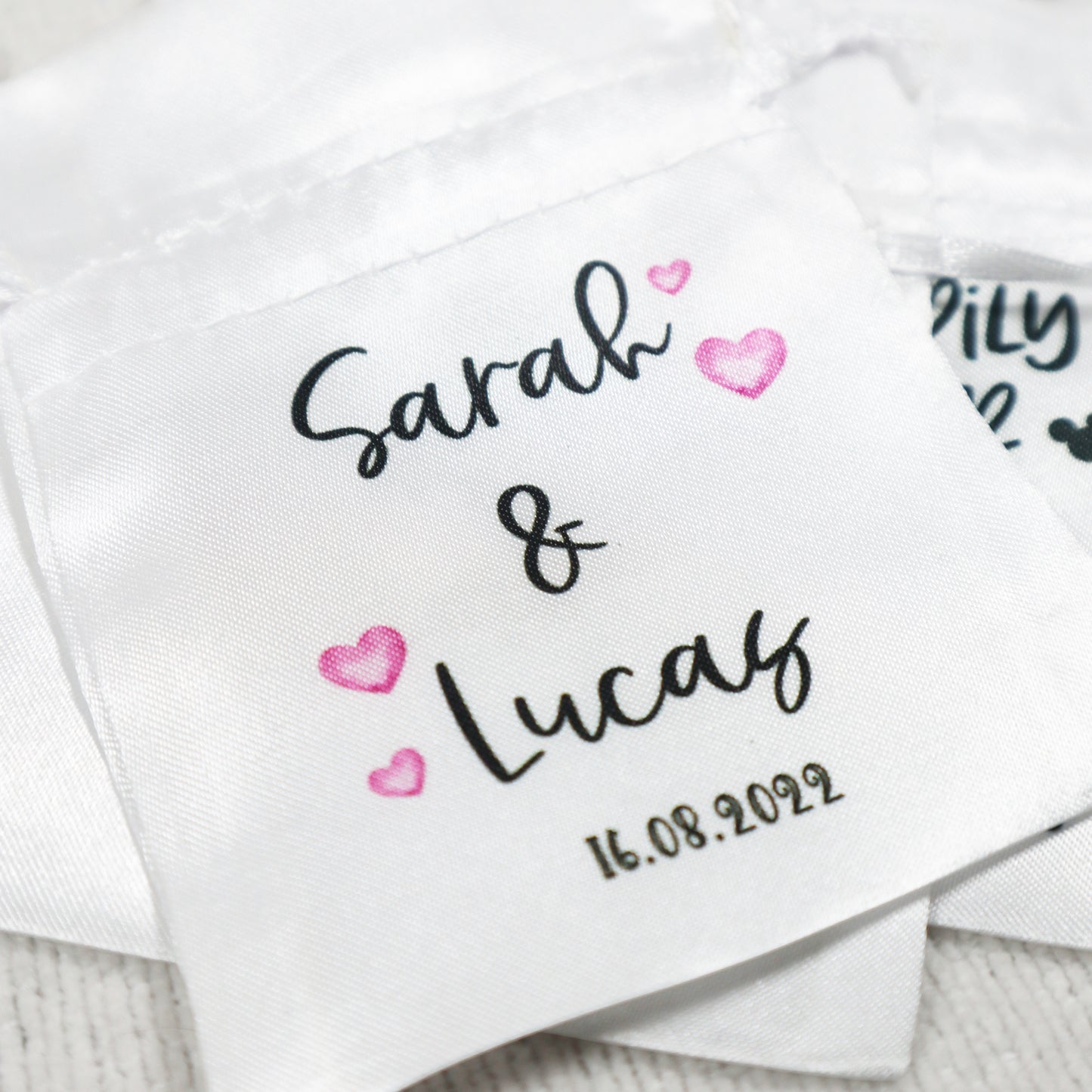 Personalised Name & Date - Wedding Favour Gift Bags