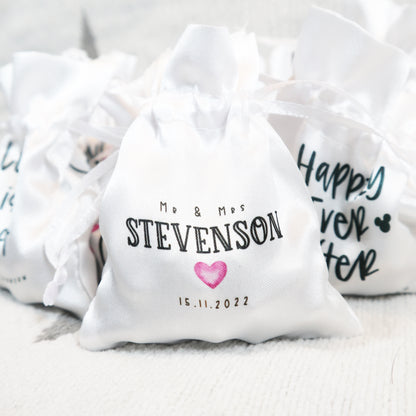 "Mr & Mrs" - Wedding Favour Gift Bags