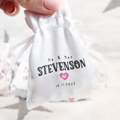 "Mr & Mrs" - Wedding Favour Gift Bags