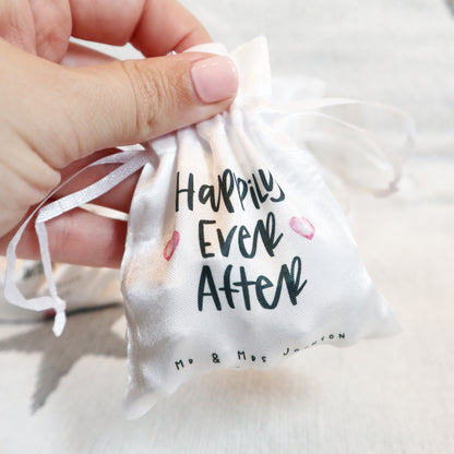 Happily Ever After - Personalised Wedding Favour Gift Bags