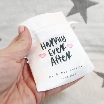 Happily Ever After - Personalised Wedding Favour Gift Bags