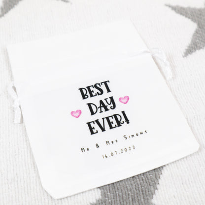 "Best Day Ever" - Wedding Favour Gift Bags