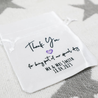 "Thank You" - Wedding Favour Gift Bags