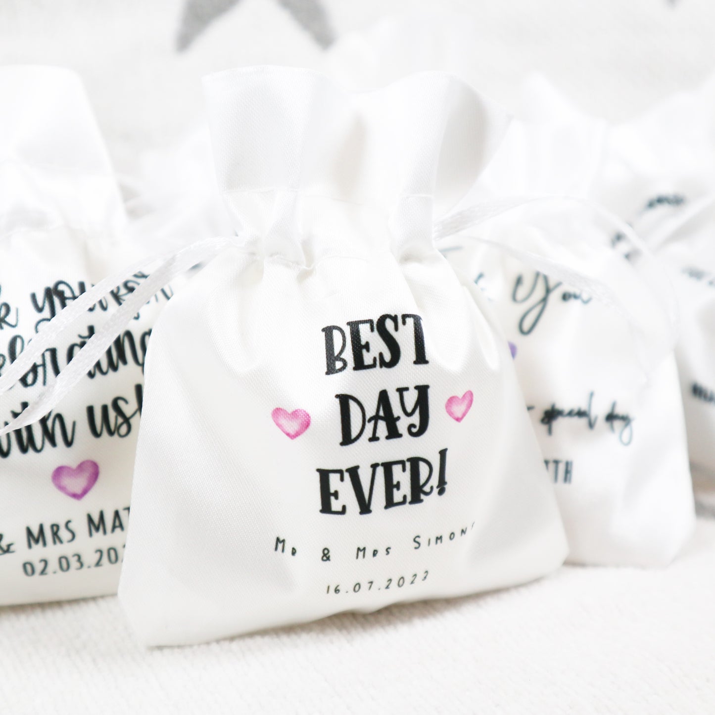 "Best Day Ever" - Wedding Favour Gift Bags