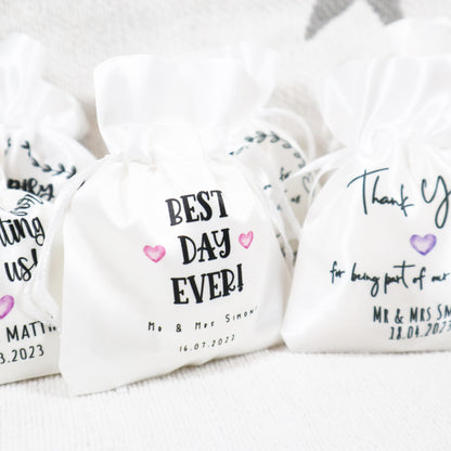 "Best Day Ever" - Wedding Favour Gift Bags