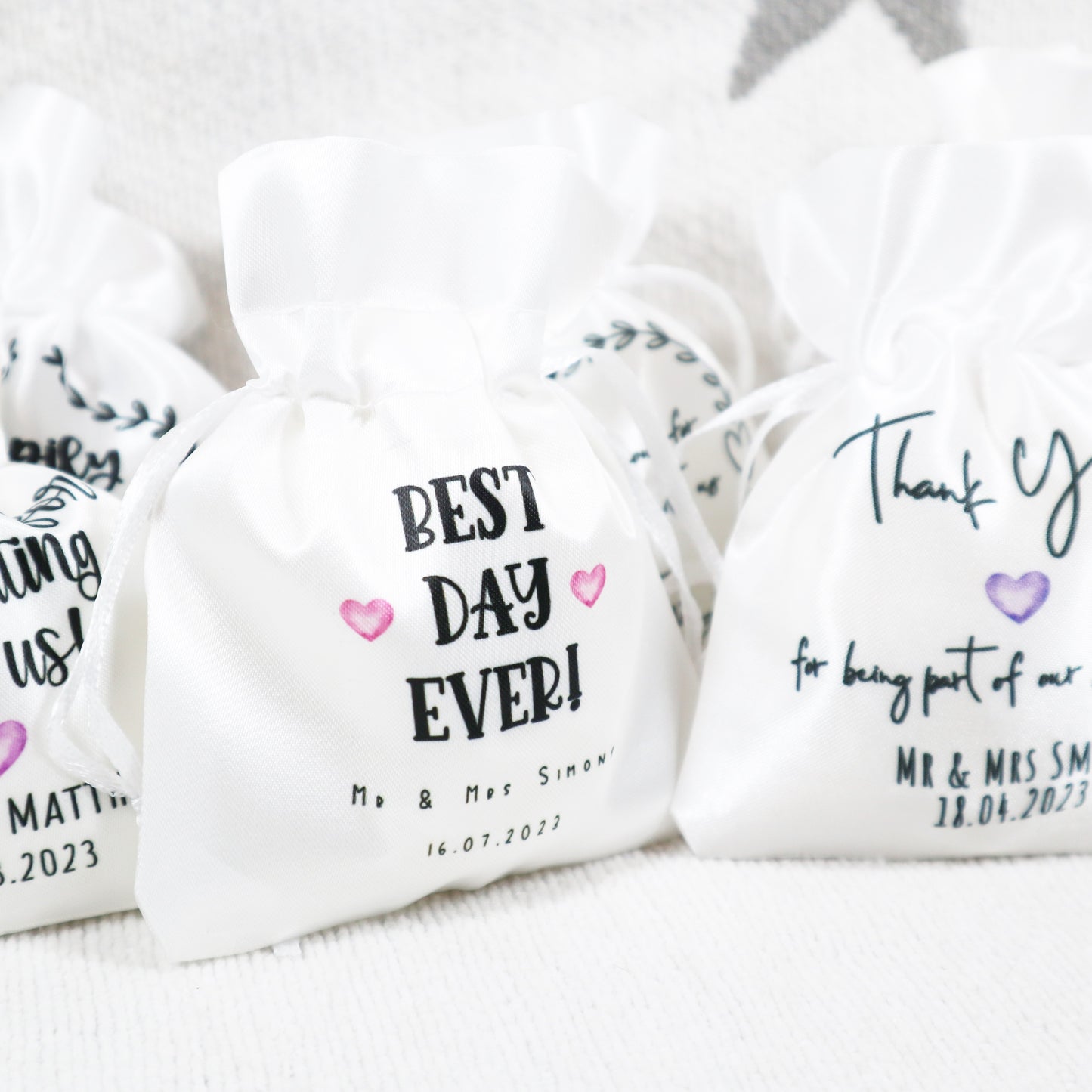 "Best Day Ever" - Wedding Favour Gift Bags