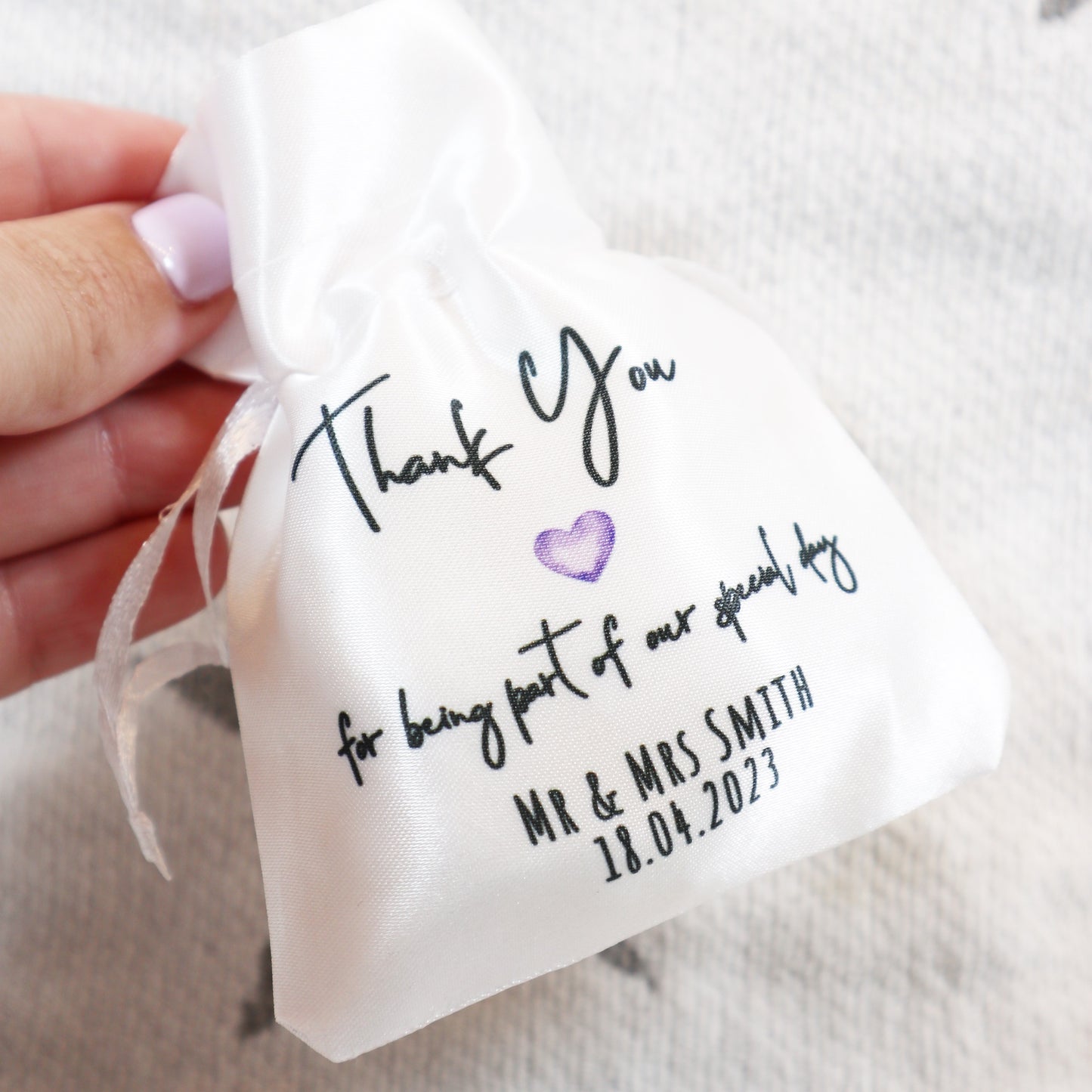 "Thank You" - Wedding Favour Gift Bags