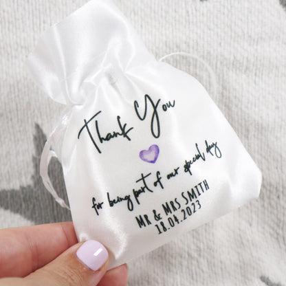 "Thank You" - Wedding Favour Gift Bags