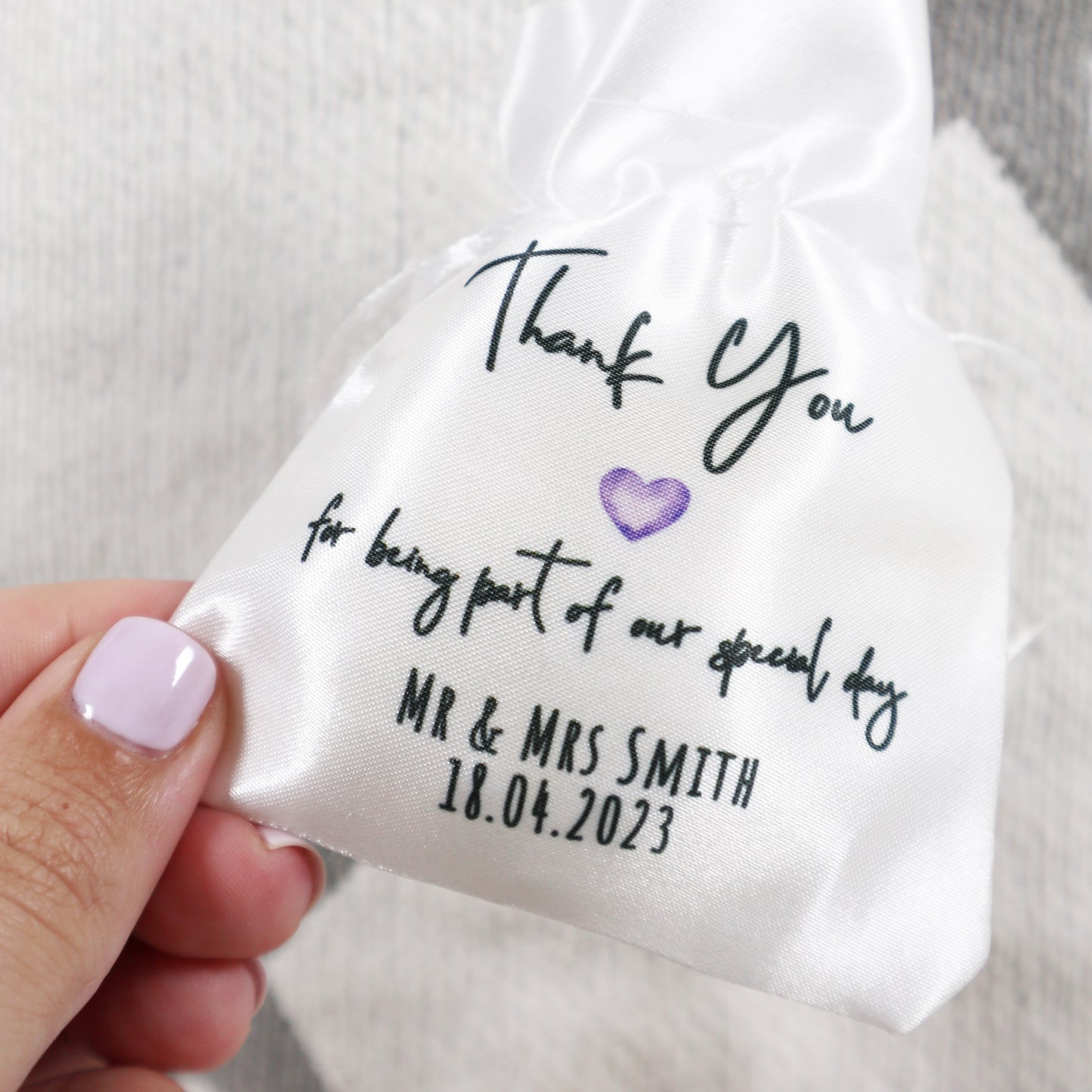 "Thank You" - Wedding Favour Gift Bags