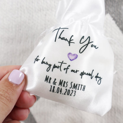 "Thank You" - Wedding Favour Gift Bags