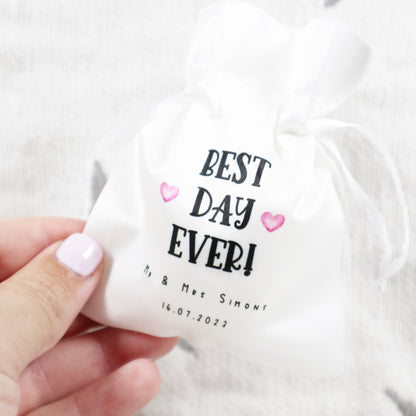 "Best Day Ever" - Wedding Favour Gift Bags