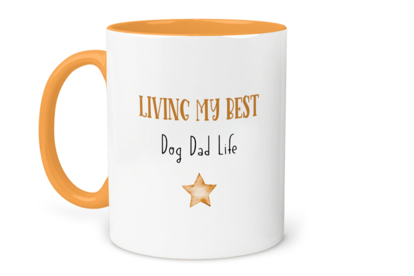 Living my best DOG DAD Life Mug