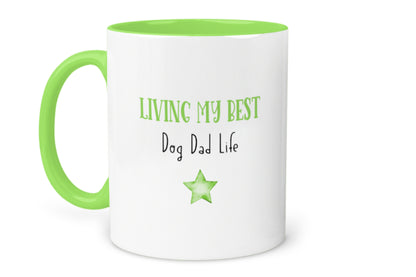 Living my best DOG DAD Life Mug