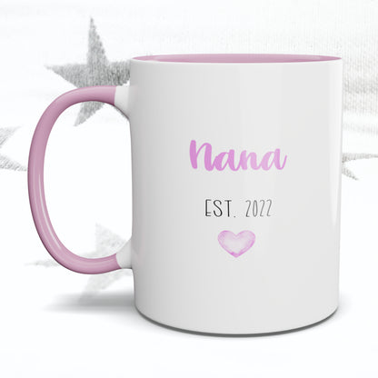 Nana - Est. 2022 Personalised Mug