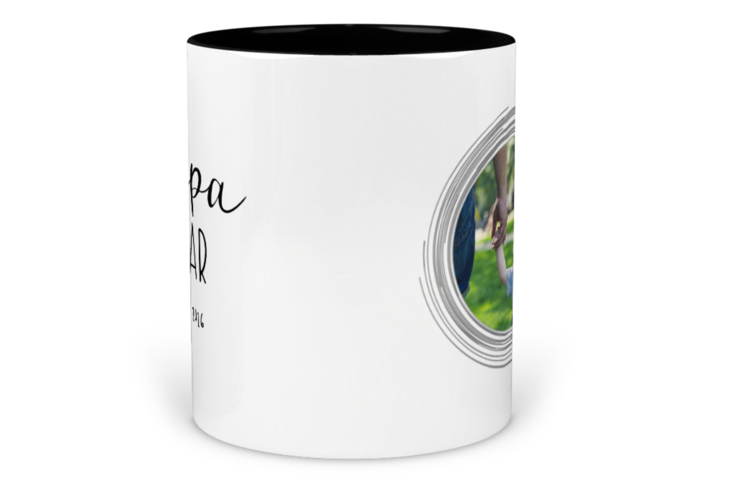 Papa Bear Photo Mug