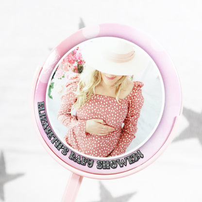 Baby Shower - Personalised Photo Cake Topper