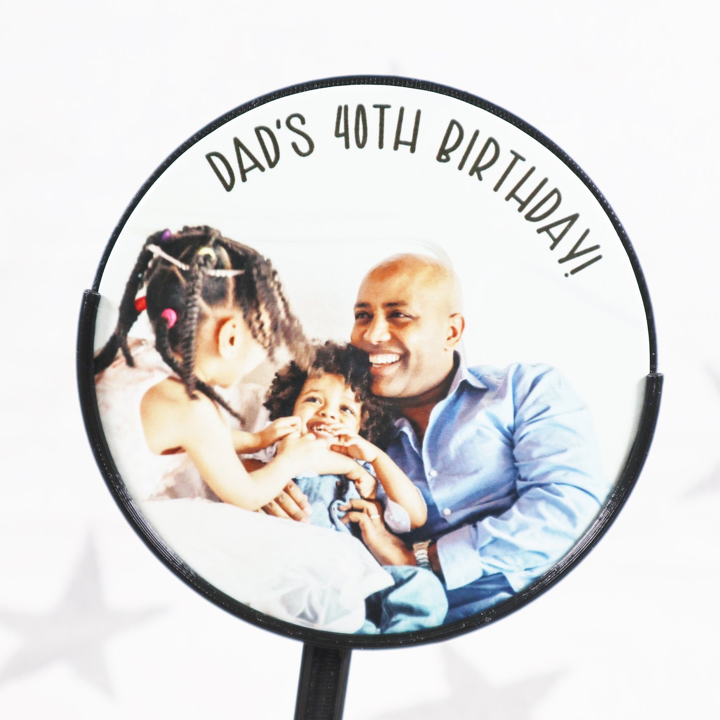 Personalised Photo Cake Topper