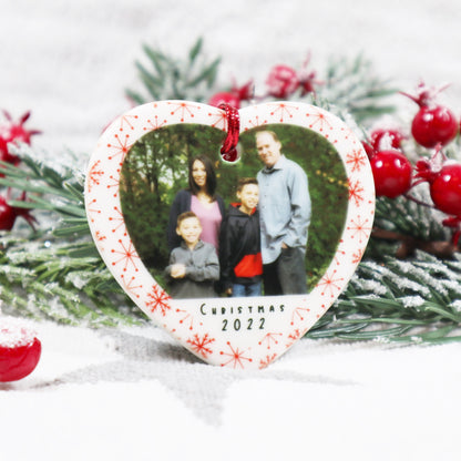 Personalised Photo Christmas Bauble