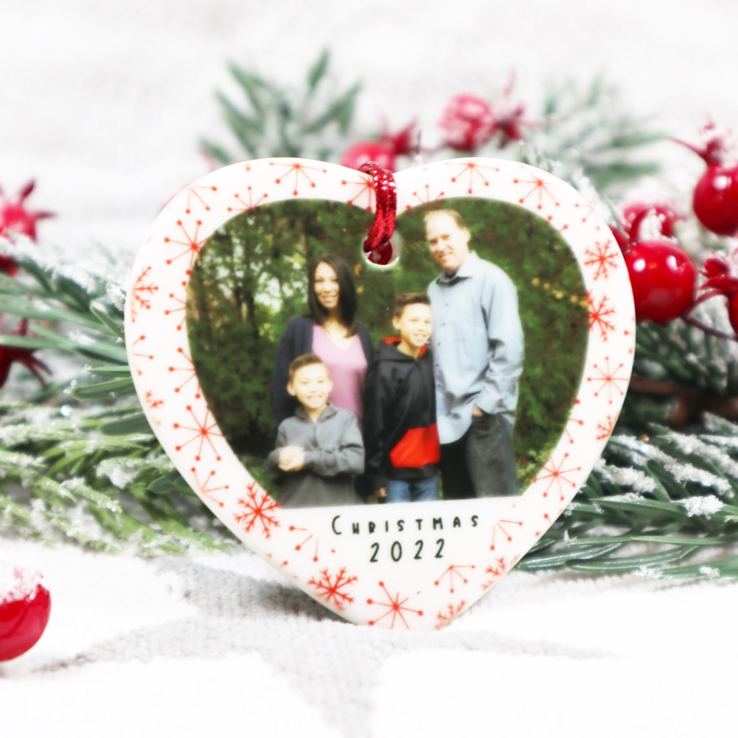 Personalised Photo Christmas Bauble