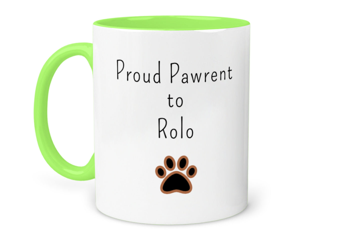 Proud Pawrent Personalised Photo Mug