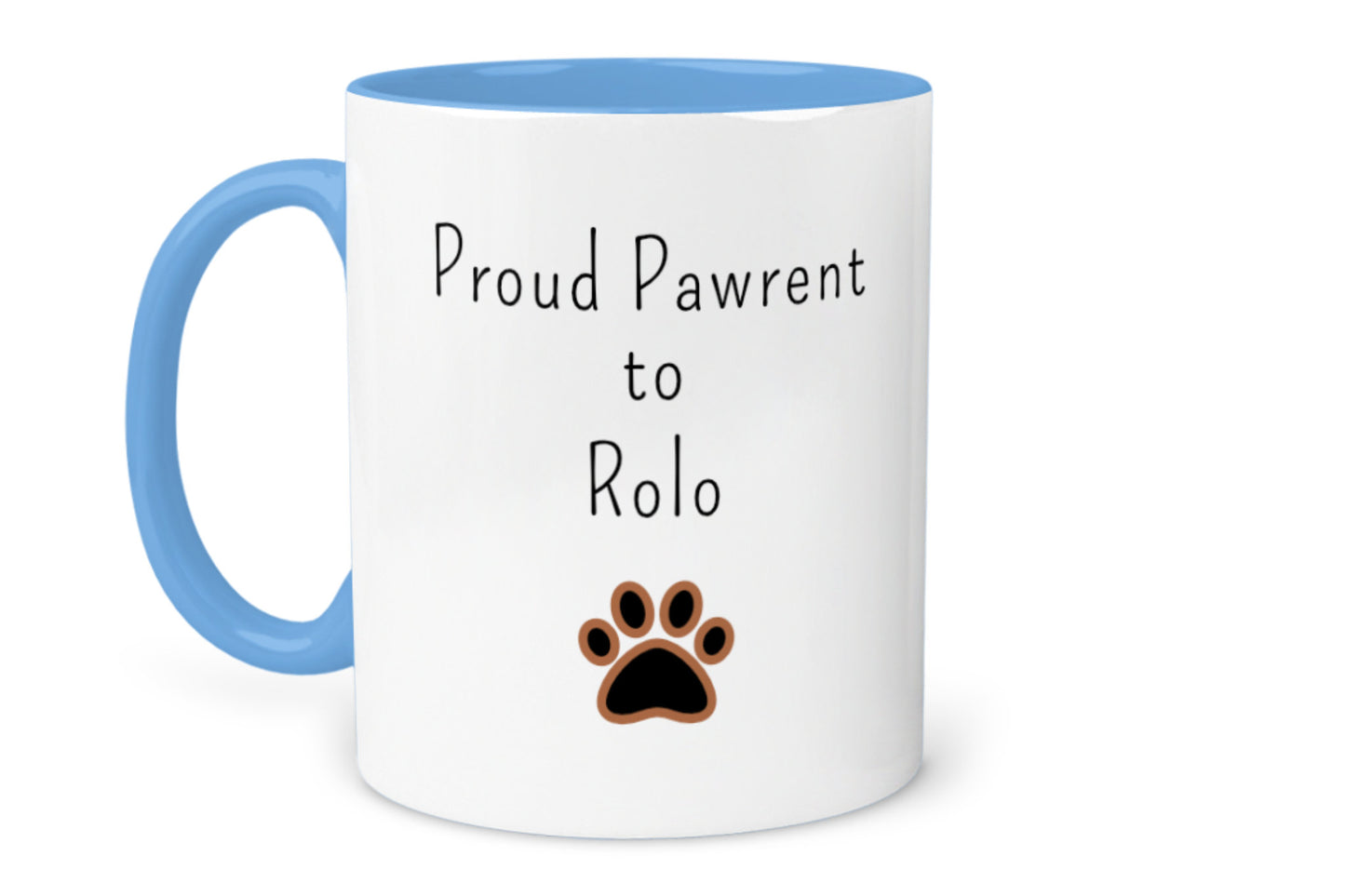 Proud Pawrent Personalised Photo Mug