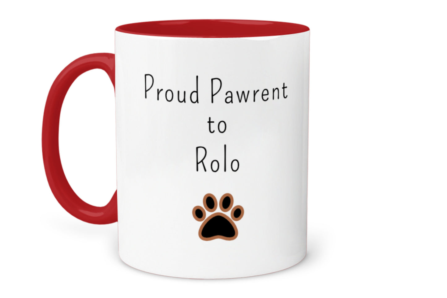 Proud Pawrent Personalised Photo Mug