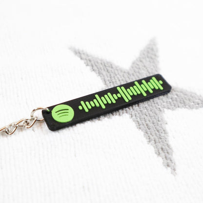 Spotify Code 3D Keyring